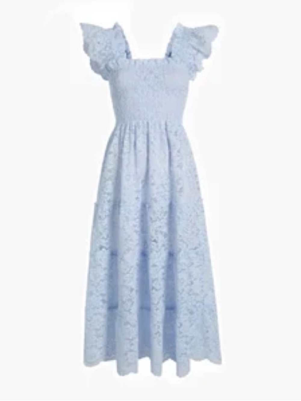 Hill House Home Lace Ellie Nap Dress in Powder Blue